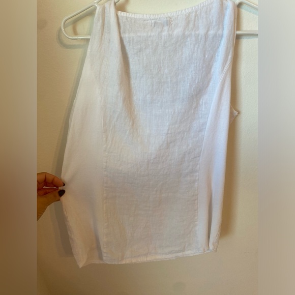 Lina Tomei Beaded Sleeveless Blouse size M - Picture 3 of 11